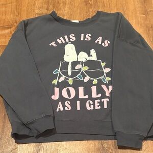 Peanuts Snoopy Holiday Sweatshirt